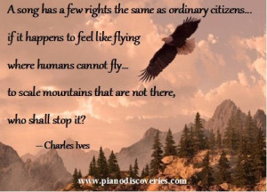Charles Ives Music Quote