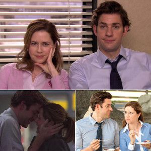 Jim and Pam in The Office GIFs