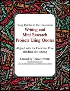 and research activities using quotes: 243 thought-inspiring quotes ...