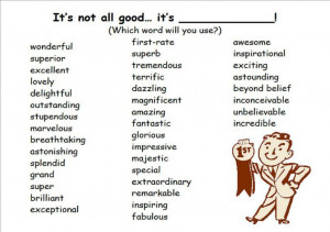Synonyms for GOOD.Classroom Clasifi, Study English, Writing Room ...