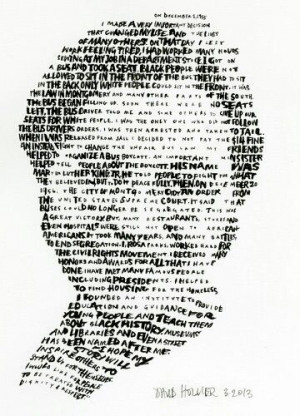 Rosa Parks by David Hollier