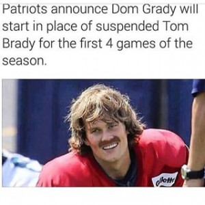 Don't sweat it Patriots fans, I've got a feeling about this guy. # ...