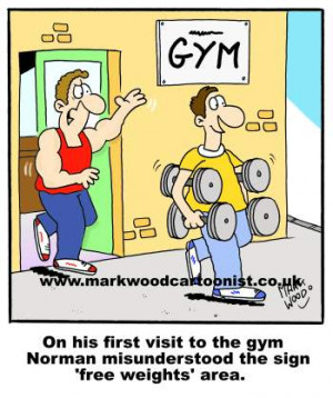 Gym Cartoon Images
