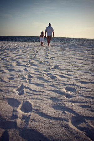... this next one. It's just something about their footprints in the sand