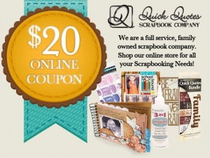 ... winner will receive a $20 Gift certificate to the Quick Quotes Store