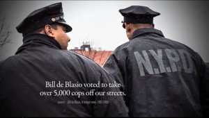 Cops. Bill de Blasio hates them. Standard. Moving on.