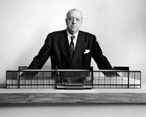 ... you one of the greatest architects of all time, Mies van der Rohe