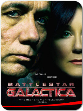 Battlestar Galactica #2 Adama & Roslin Big 3x4 Magnet