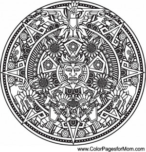 Southwestern & Native American Coloring Page 28