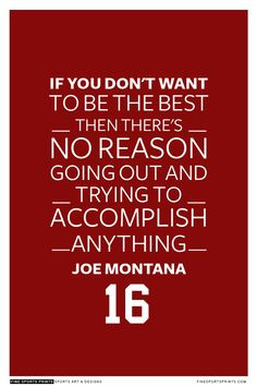 ... #16 San Francisco 49ers Inspirational Reason Quote Poster Print