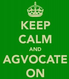agvocate to promote agriculture and educate others farm