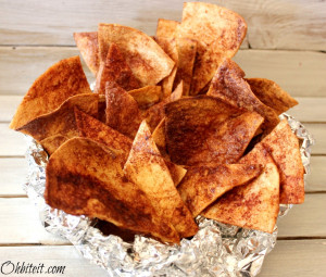 Chips baked IN FOIL = BEST Chips EVER!