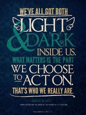 Light and dark by Sirius Black