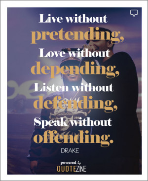 Related Pictures drake quotes love life lyrics quotes from drake ...