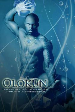 OLOKUN: Yoruba Orisha [god] of the Deep Ocean, The Abyss and signifies ...