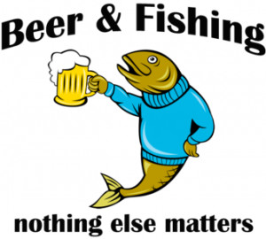 beer and fishing nothing else matters - Funny t-shirt - Starting at 10 ...