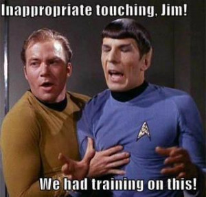 Inappropriate touching