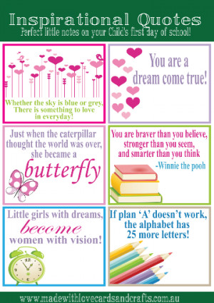 Free Printable Inspirational Quotes Girls