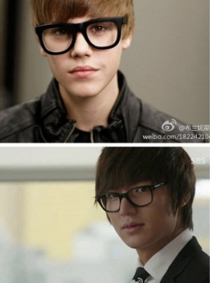 Justin Bieber Lee Min Hoo