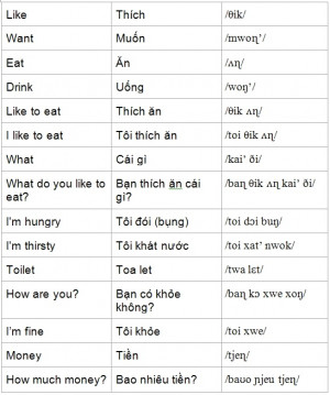 Basic Vietnamese Phrases