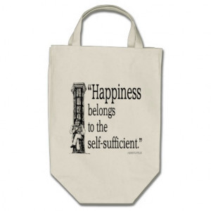 Aristotle Quote - Happiness - Quotes Sayings Bags