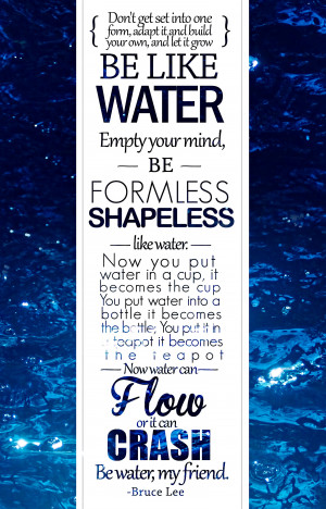 related to bruce lee quotes water bruce lee water quote like water