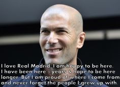Zidane Quotes on football
