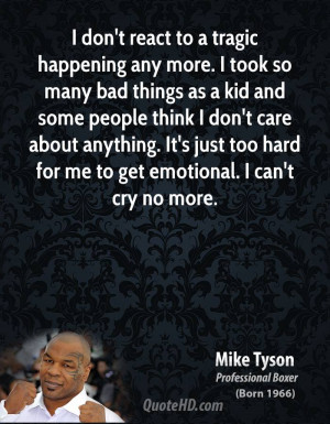 Mike Tyson Quotes