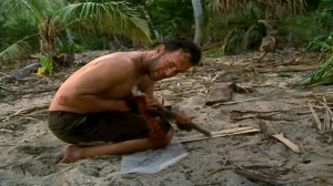 Tom Hanks as Chuck Noland in Cast Away (2000)
