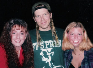 My sister and I with Brian Dexter Holland Image
