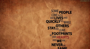 Footprint Quotes