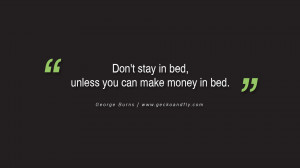 Famous Get Money Wallpaper You can make money in bed.