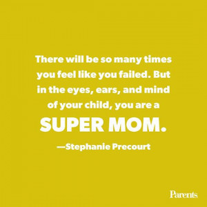 The Supermom of the year award goes to YOU. #parenting #quotes