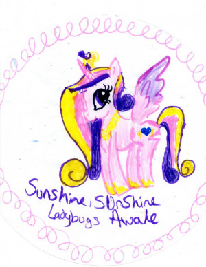 Princess Cadance Pony Quote Poster by PrincessofDestiny114 on ...