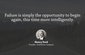 ... opportunity to begin again, this time more intelligently.
