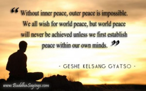 World Peace Tumblr Quotes Inner peace quotes tumblr