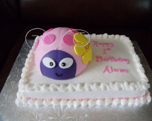 Ladybug First Birthday Cake Ideas