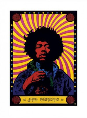 Jimi Hendrix Psychedelic