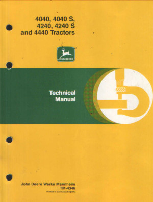 John Deere Tractor Service Manuals