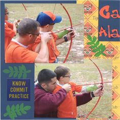 Cub Scout book - Scrapbook.com