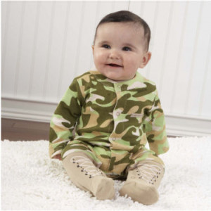 Realtree camouflage green camo baby boy military or hunting style ...
