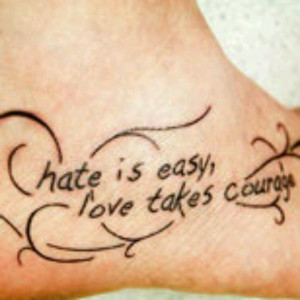 Cute Tattoo Quotes For Foot