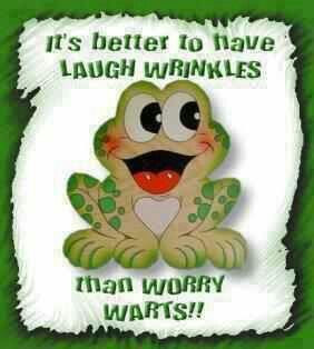It's better to have laugh Wrinkles