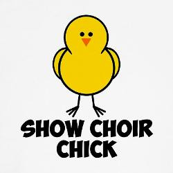 Show Choir Chick Maternity T-Shirt for