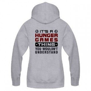 Hunger Games Quote the Games Zip Hoodie by HungerGamesGear