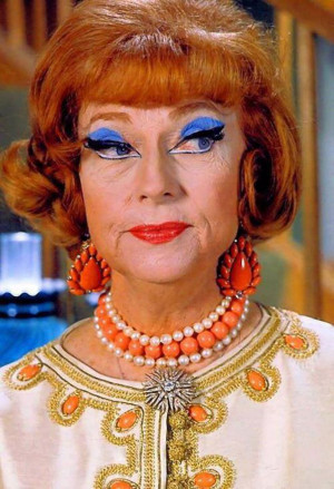 Agnes Moorehead as 'Endora' in Bewitched (1964-72, ABC): Scary Makeup ...