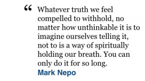 Mark Nepo quote