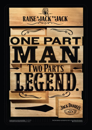 Legend, Jack Daniel's Whisky, Arnold Furnace , Jack Daniel's, Print ...