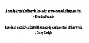 When a relationship goes flat, so does a couple of sets of car tires.