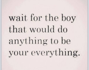 Wait for the boy....
